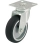 Roue de guidage LPA-TPA 75G charge limite 75 kg roue diam. 75 mm, taille plaque 60x60mm