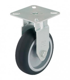 Roulette fixe BPA-TPA 50G charge limite 50 kg roue diam. 50 mm, taille plaque 60x60mm