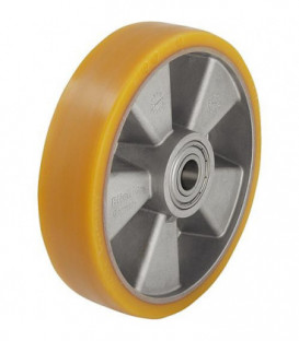 Roue poids lourd polyurethane/alu ALTH 200/20K, charge 800 kg, roue diam. 200mm, trou axial diam. 20mm