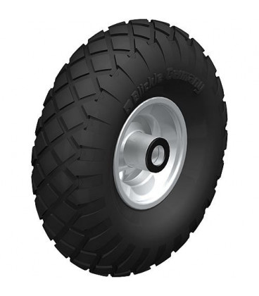 Pneu avec profil bloc P 263/20-75R, charge 150 kg roue diam. 260mm, trou axial diam. 20mm