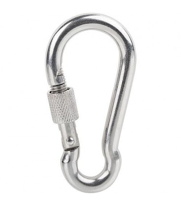 crochet carabinier avec ecrou securite 11x120 A4 UE 5