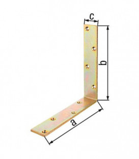 Corniere poutre 100x100x40 mm laminé zingué