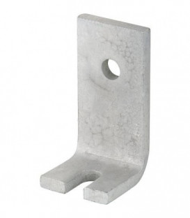 Pc d'angle beton S100x50x8x50d14 100 x 50 x 8 x 50 mm galvanise a chaud (tzn)