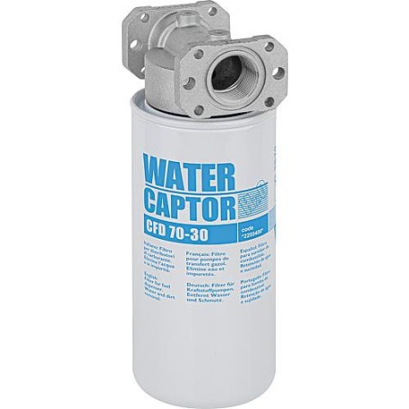 Filtre sEparateur d'eau 30µm 3,5bars puissance 70l/min
