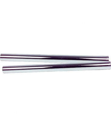 Tube de rallonge 2 pieces en inox 950 mm de long