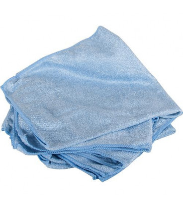 Tissu en microfibres "Micro Master", 40x40cm, bleu UE 5 pcs *BG*