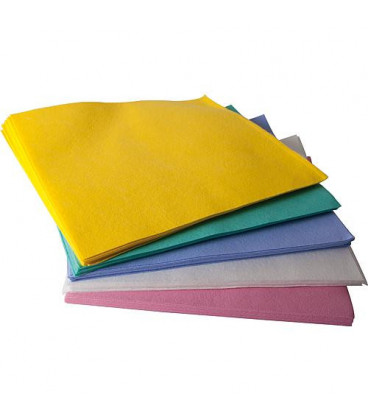 Chiffon multi-usage differents coloris emballage : 50 pcs