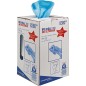 Chiffons Wypal X60 Boite distritrice bleu clair 150 pcs - 24,5 x 42 cm