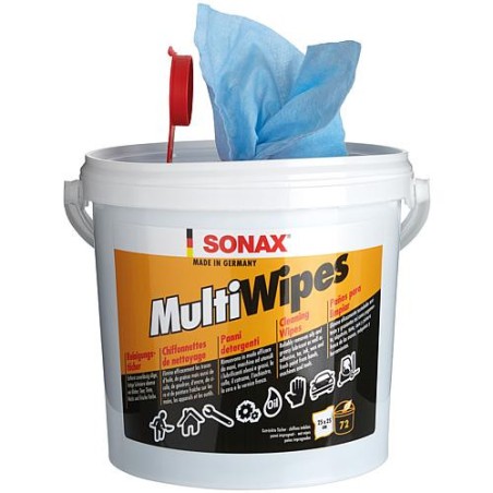 Lingettes nettoyantes SONAX 1 sceau de 72 lingettes