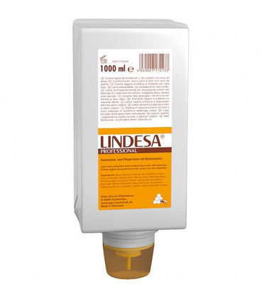 Creme protection corps Lindesa, 1000 ml bouteille Vario