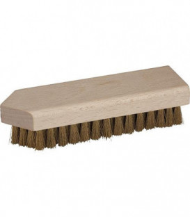 Brosse decapante 7 rangs longueur de fil laiton 20 mm pour traitement de bois