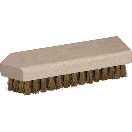 Brosse decapante 7 rangs longueur de fil laiton 20 mm pour traitement de bois