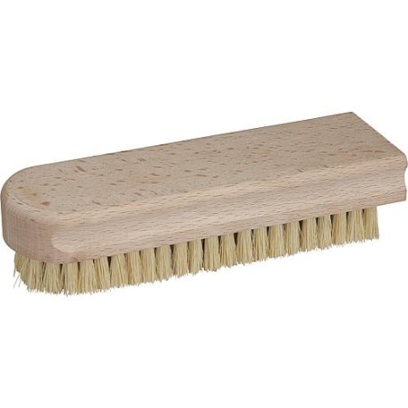 Brosse lisse de decapage 3/7 rangs filasse/cuir 20 mm