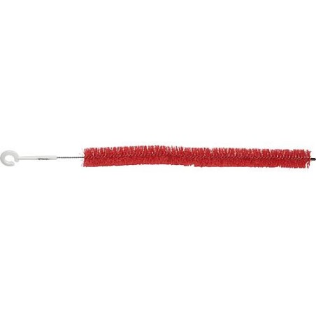 Brosse de chauffage 60 cm avec manche en plastique ronde