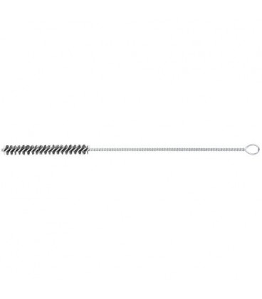 Brosse cylindrique diam. 8mm 300x100mm, fil d'acier 0,1mm