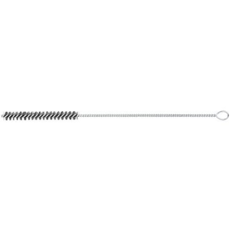 Brosse cylindrique diam. 8mm 300x100mm, fil d'acier 0,1mm