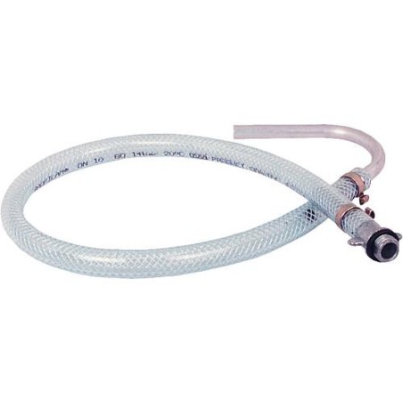 Tuyau PVC complet avec lance et raccord Longueur: 750mm