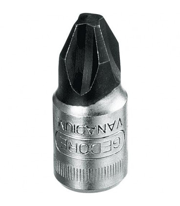 Gedore Embout tournevis 1/4" cruciforme 3 mm (G)