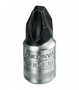 Gedore Embout tournevis 1/4" cruciforme 1 mm (G)