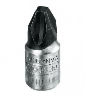 Gedore Embout tournevis 1/4" cruciforme 4 mm (G)