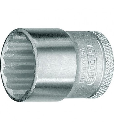 Douille GEDORE 3/8" 12-pans, court, SW 8,0 mm longueur 28 mm