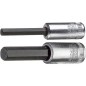 Embout de tournevis GEDORE 1/4" six pans creux, SW 8,0 mm longueur 60 mm