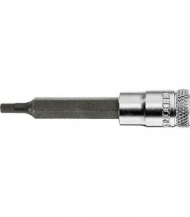 Embout de tournevis GEDORE 1/4" six pans creux, SW 6,0 mm longueur 60 mm