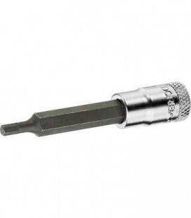 Embout de tournevis GEDORE 1/4" six pans creux, SW 6,0 mm longueur 60 mm