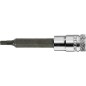 Embout de tournevis GEDORE 1/4" six pans creux, SW 3,0 mm longueur 60 mm