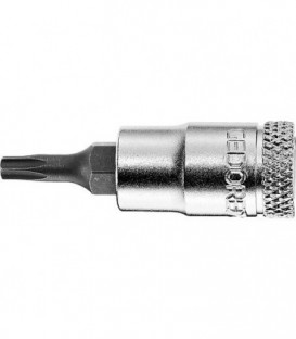 Embout de tournevis GEDORE 1/4" Torx-femelle, T40 longueur 33,5 mm