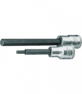 Embout de tournevis GEDORE 1/2" six pans creux, SW 8,0 mm longueur 140 mm