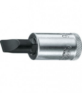 Embout de tournevis GEDORE 3/8" fente 5,5x1,0 mm longueur 55 mm