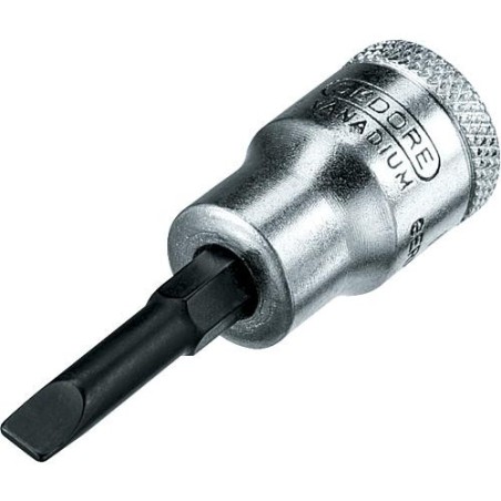 Embout de tournevis GEDORE 3/8" fente 12,0x2,0 mm longueur 55 mm