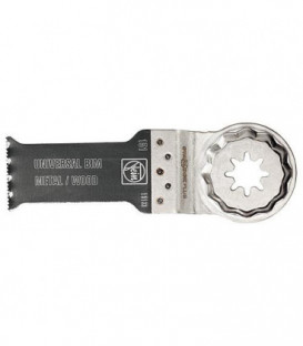 Lame de scie universelle E-Cut Fein Bi-metal l : 28mm, L : 60 mm, Starlock Plus Paquet  :  5 pces