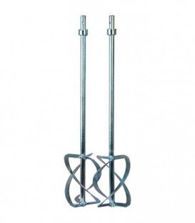 Double malaxeur mortier Eibenstock, diam. 230mm, L: 600mm raccord special, UE 2 pièces