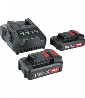 Kit FLEX Power 22 Q 18V avec 2x5,0 Ah batteries et chargeur