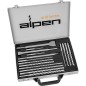 Set foret+burin Alpen 16 pcs SDS-Plus, 6 coupes