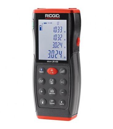 Laser Télémètre Ridgid LM400 Bluetooth, portée max. 100m