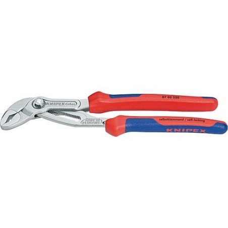 KNIPEX-Cobra HiTech pince multiprise chrome avec poignee bicolore L :  300 mm