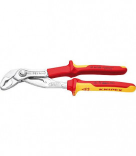 Pince multiprise Knipex Cobra VDE, longueur : 250 mm chromé, acier électrique vanadium