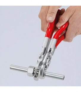 Cle a pince KNIPEX 15° incliné chromé, longueur 250 mm