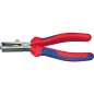 Pince a denuder polie avec poignee bicolore longueur 160 mm