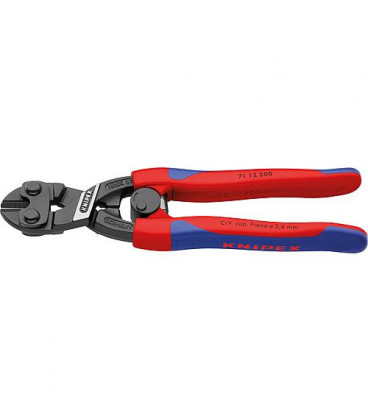 Knipex-CoBolt coupe-boulons compact revetement en plastique. Longueur 200 mm ressort ouverture bouchon mecanique