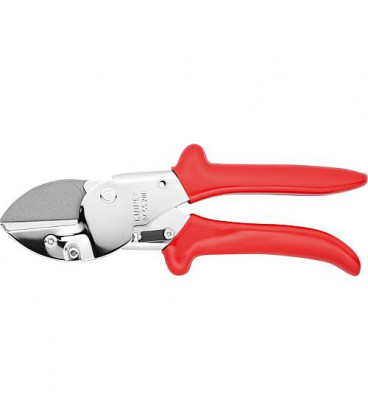 Secateur à enclume KNIPEX chromé, Longueur 200 mm