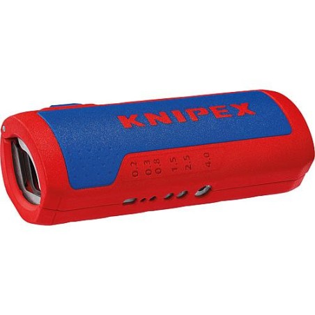 Decoupeur tube ondule KNIPEX TwistCut pour tube ondule diam. 12x32mm avec fonction denudage