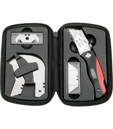 Kit cutter BESSEY DBKPH-kit 19 lames trapèzes et pochette inclus