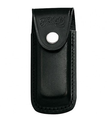 etui de couteau noir passant de ceinture pour couteau jusqu'a 13 cm