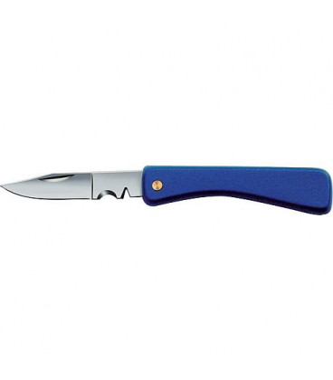 Couteau pour gaine de cable avec manche en plastique pliable. Type 603 Longueur 200 mm