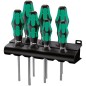 kit de tournevis WERA 7 pieces Kraftform Plus série 300 avec fonction de support, Torx