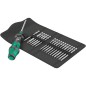 kit de tournevis WERA 19 pieces,fente, Philipps, Torx 6 pans, 4 pans